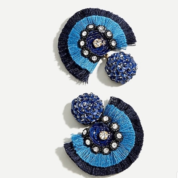 J. Crew Jewelry - NWT Jcrew Embellished statement earrings